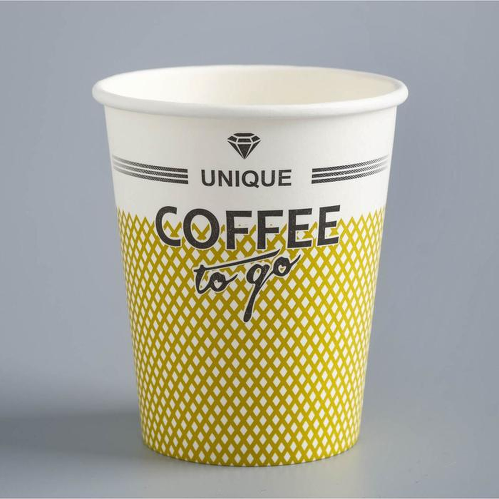 Бумажный Стакан "COFFE FLOWER" 250мл 1000шт/кор
