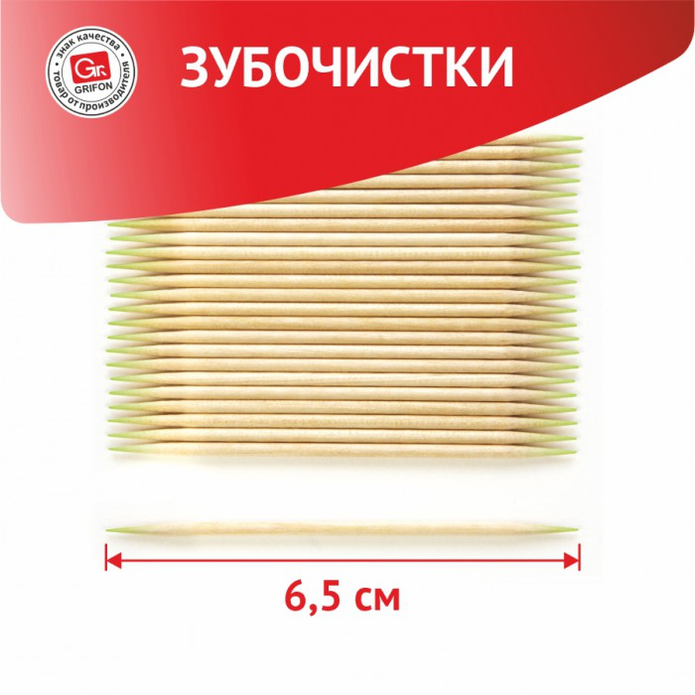 Зубачистки из дерева  с ментолом 500шт/упак 30упак/кор арт400-513