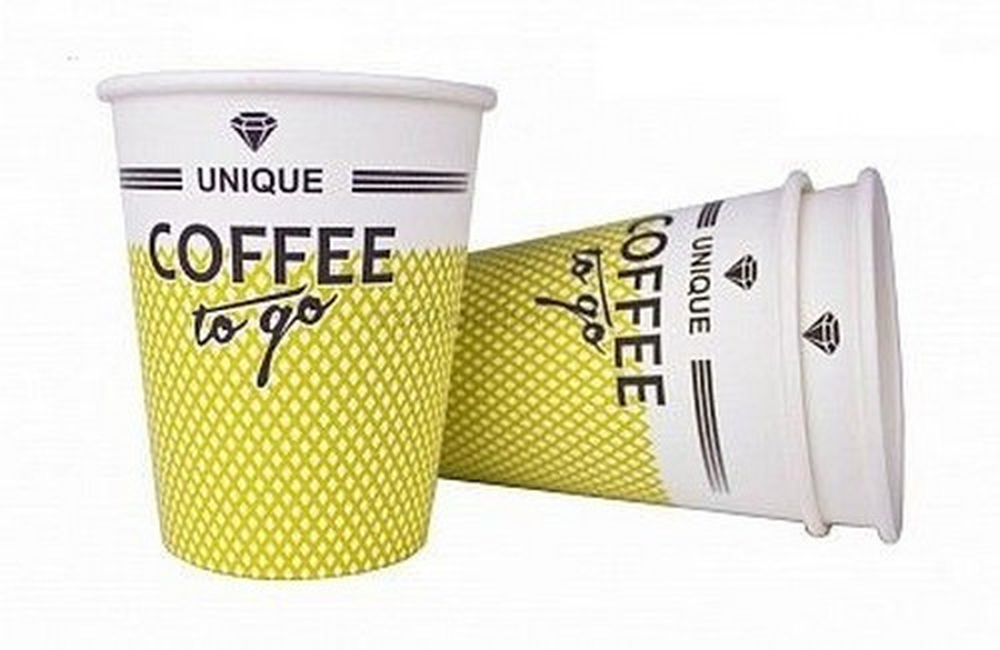 Бумажный Стакан Coffee To Go (Лига Пак) 400мл 1000шт/кор