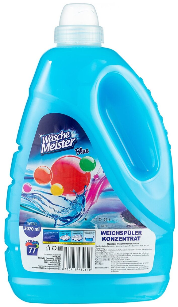 Кондиционер для белья "W&W" Magic 1,5л 4шт/кор